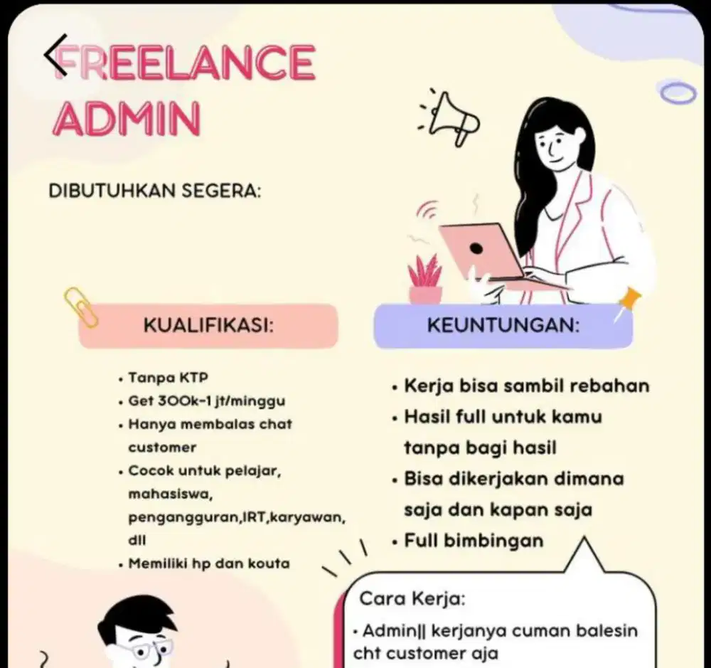 Lowongan kerja khusus wanita kerja di apk