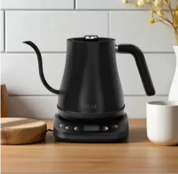 gooseneck kettle digital 1L blk