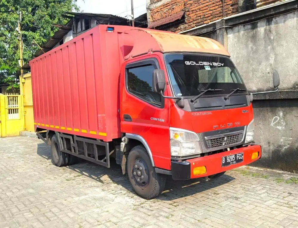jual cepat & MURAH CDD Mitsubishi coltdiesel canter FE73 box besi 2020