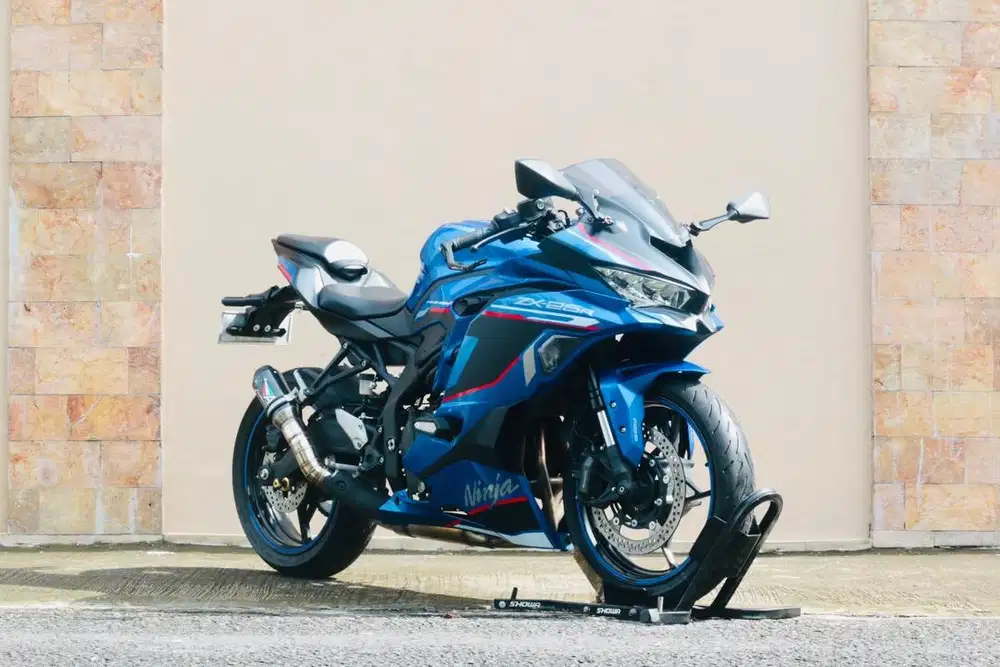 Kawasaki zx25r ABS mulus mesin sehat unit siap pakai suara gahar bro