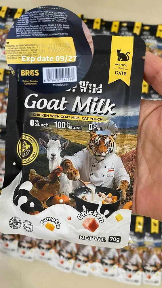 Makanan basah kucing / wetfood Bite of wild