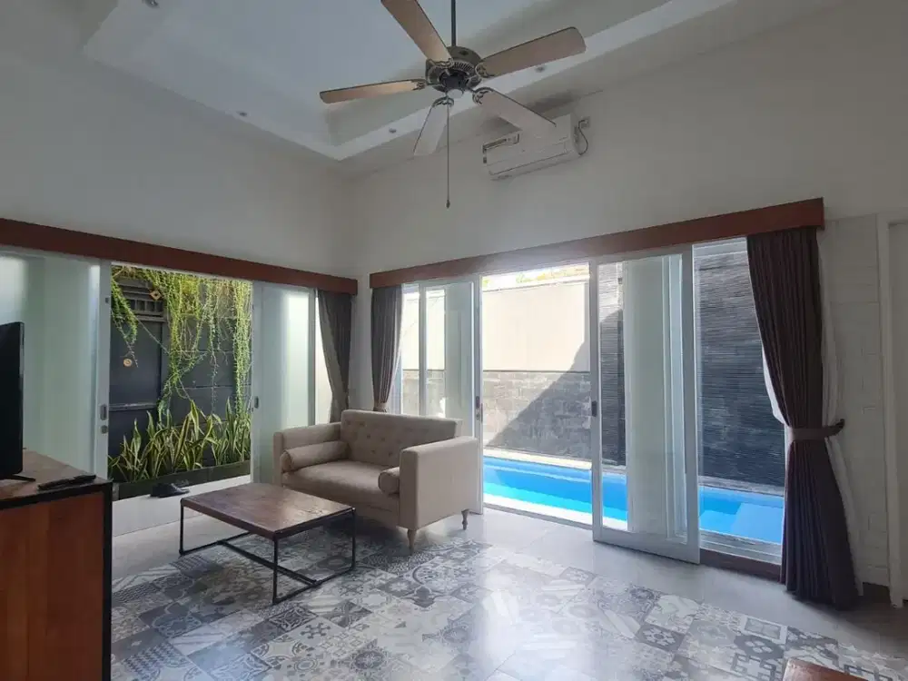 Villa Bagus 1 Lantai Full Furnished Disewakan, di Petitenget Seminyak