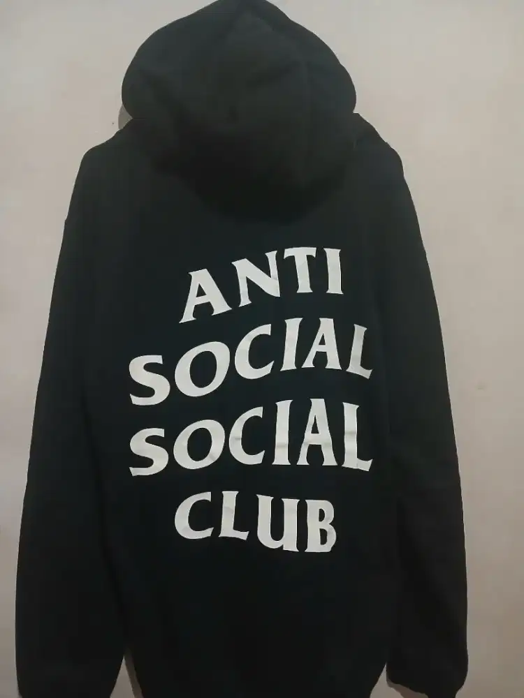 Zip Hoodie ASSC Anti Social Social Club Mind games Original