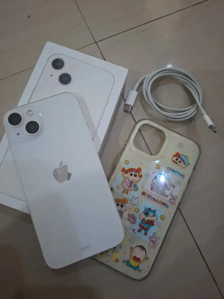 Iphone 13 128GB Starlight Putih Ibox Garansi