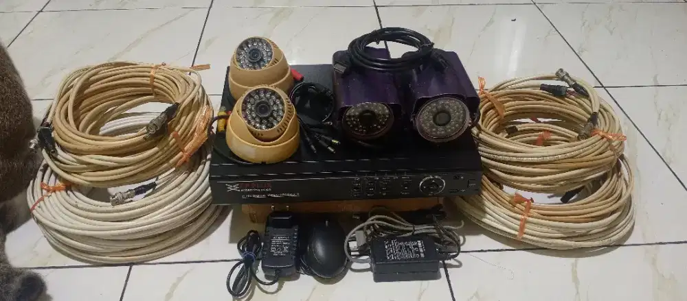 Paket dvr cctv 4 kamera