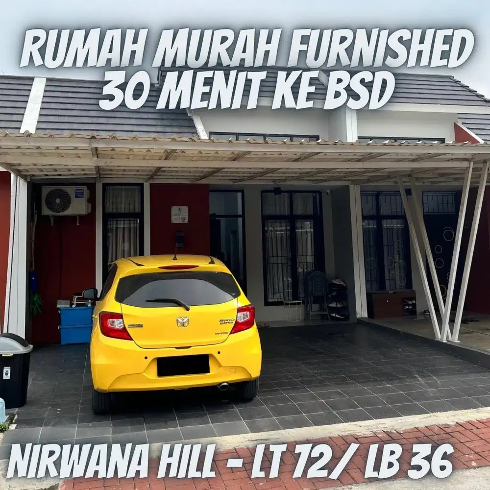 Rumah Murah BSD Gunungsindur Cisauk Puspitek Rawabuntu
