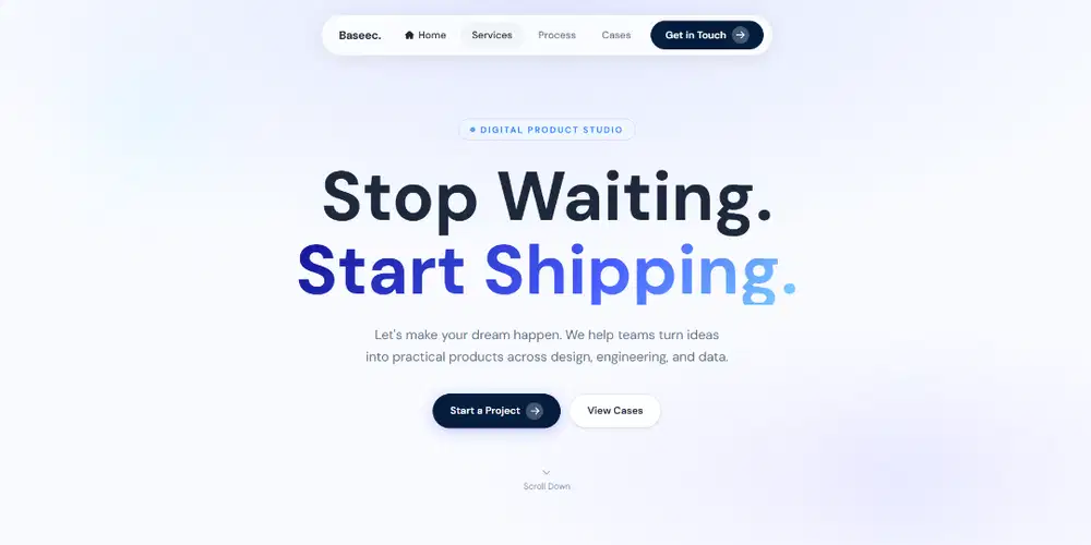 Web, App Engineering, Interface, Motion Design, Data and Decision Sys