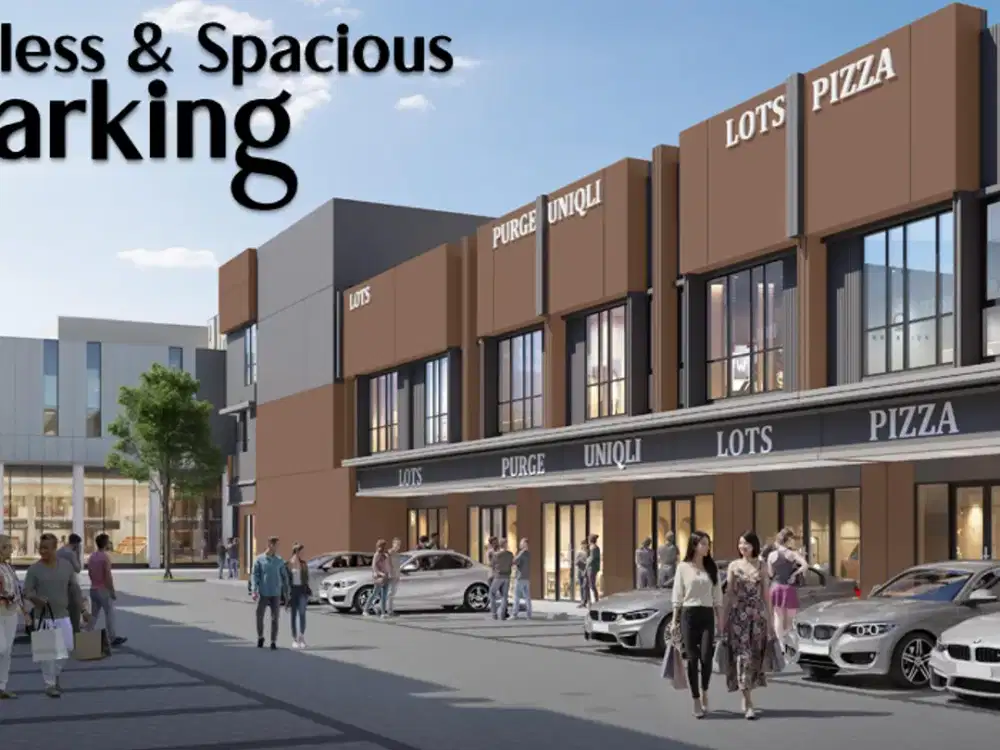 RUKO TERBARU DEPAN PUSAT KULINER GADING SERPONG - HARGA START 2,9M-AN!