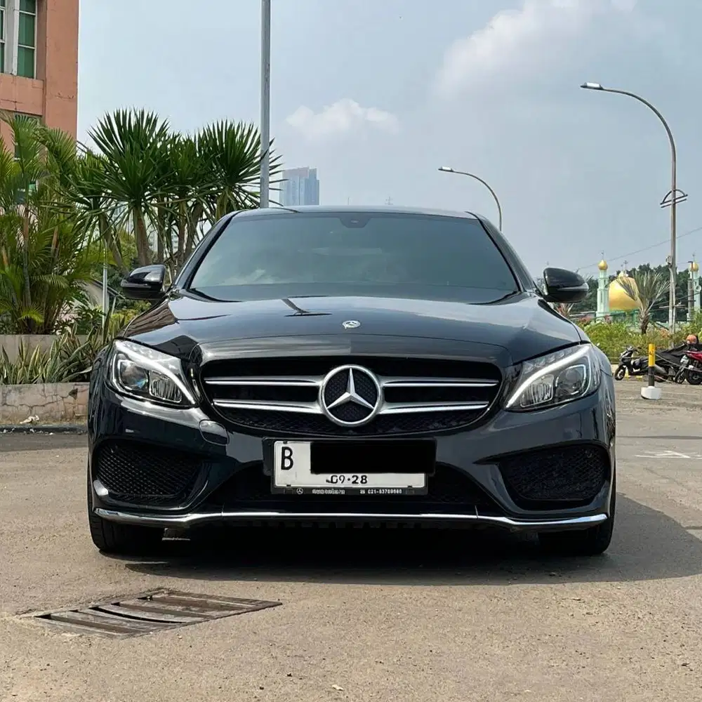 MERCEDES BENZ C200 AMG 2.0 CKD AT 2018 HITAM MERCY C 200