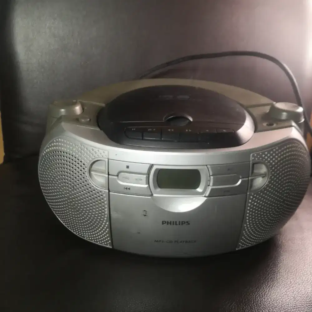 Philips cd soundmachine az1047 tape cd recorder mp3 line