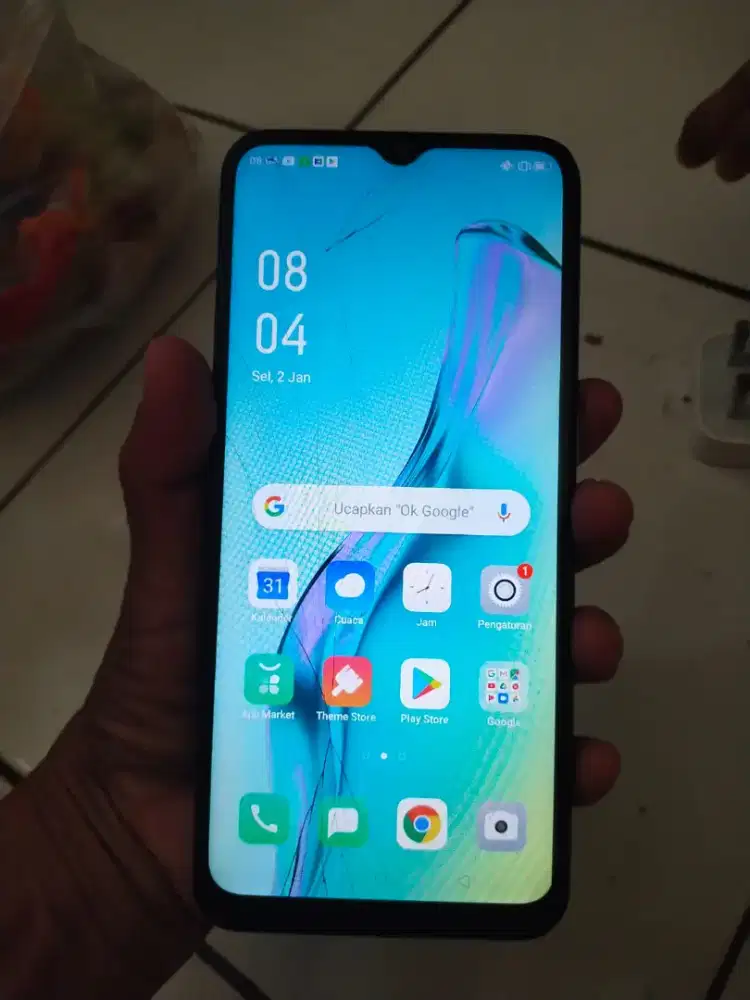 Oppo A31  4/128  minus retak kaca kamera copot aman normal nokendala
