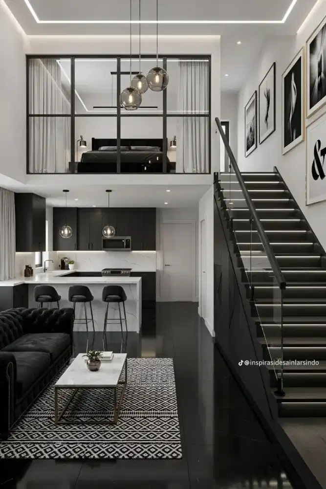 Rumah Mezzanine Scandanavian – Siap Huni!