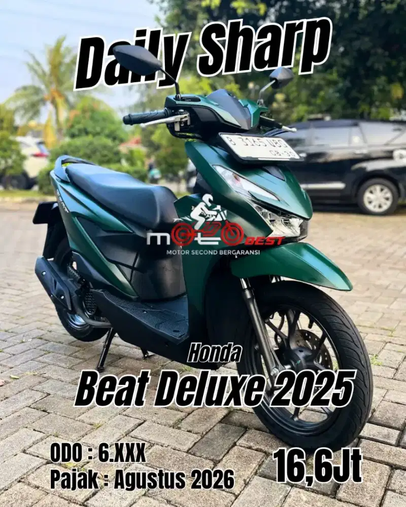 Cash Only Beat Deluxe 110cc 2025 Keyless