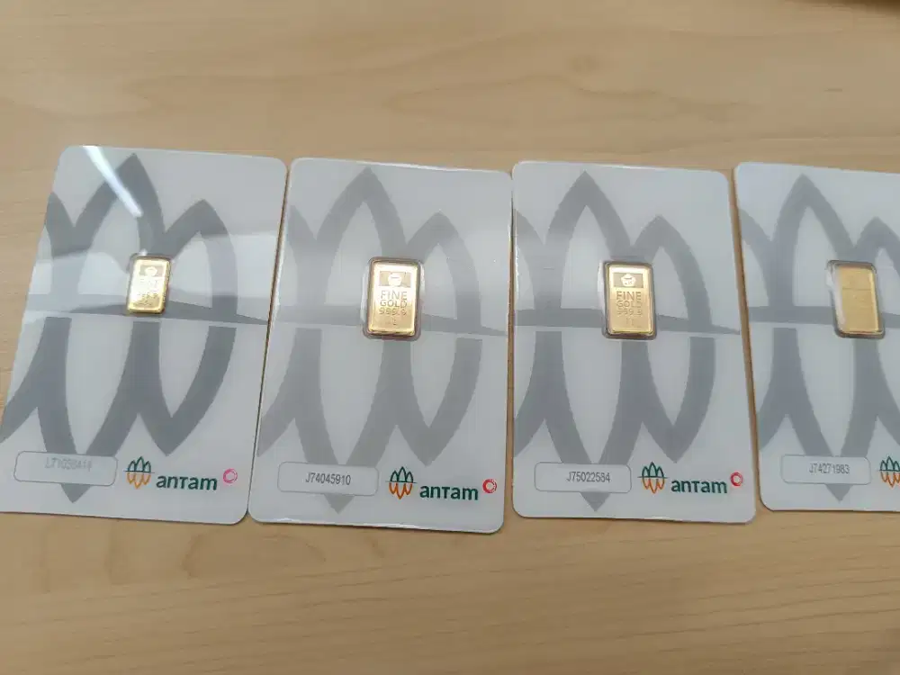 Emas Antam Ready 2 gram & O.5 gram