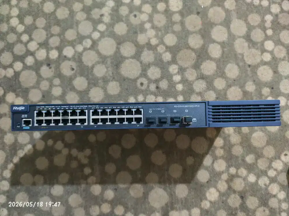Ruijie RG-S2910-24GT4XS-UP- H(V3.50) (HPoE) Switches Server