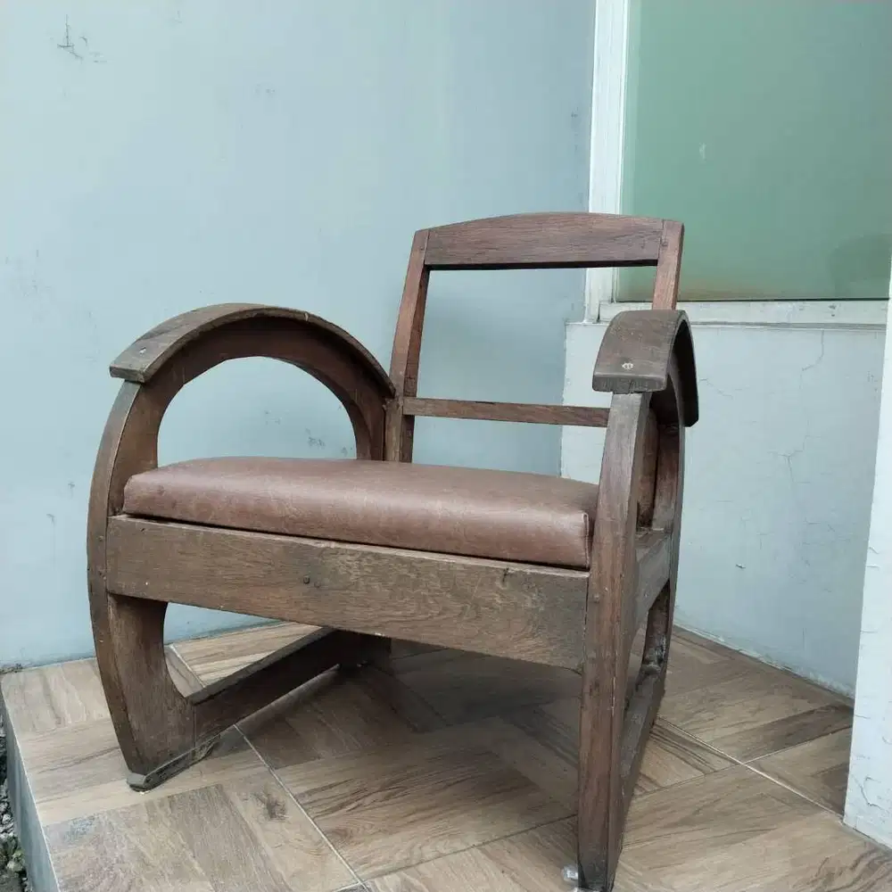 Kursi Kayu jati model Kursi Becak