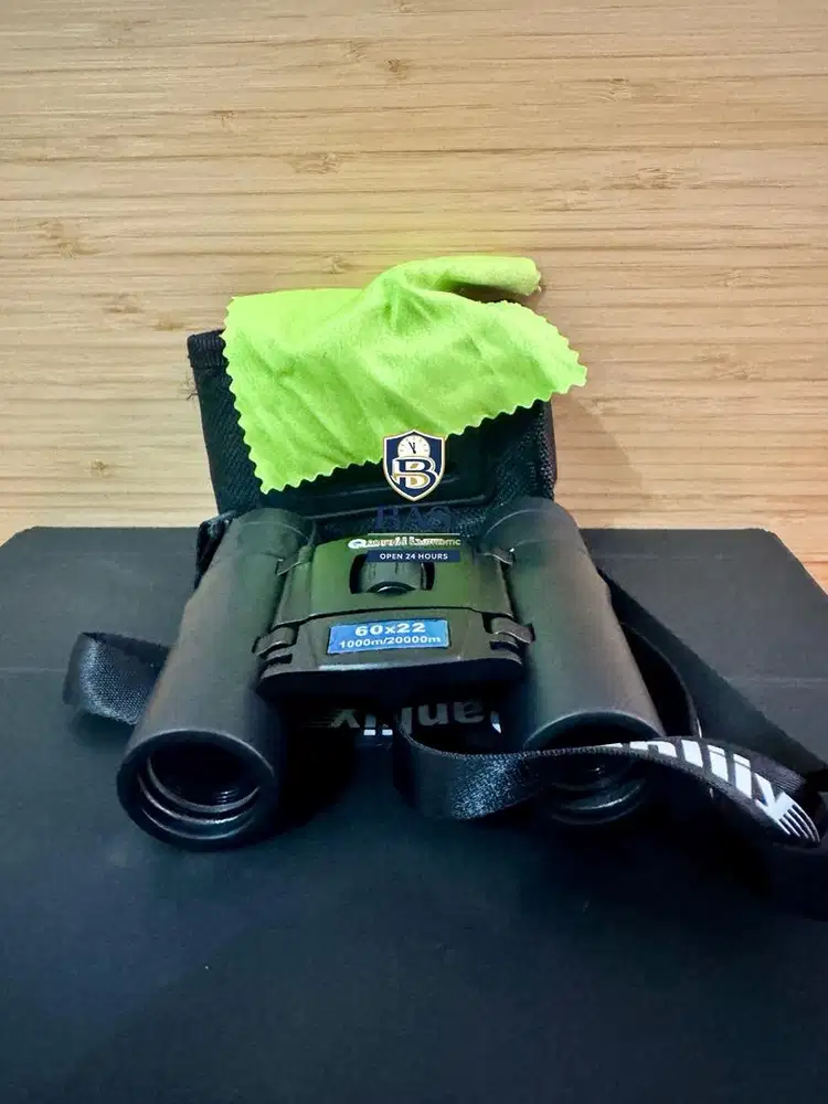 Mulus Lengkap! Teropong Binokular Mini Qanliiy 60x22 Jernih Portable