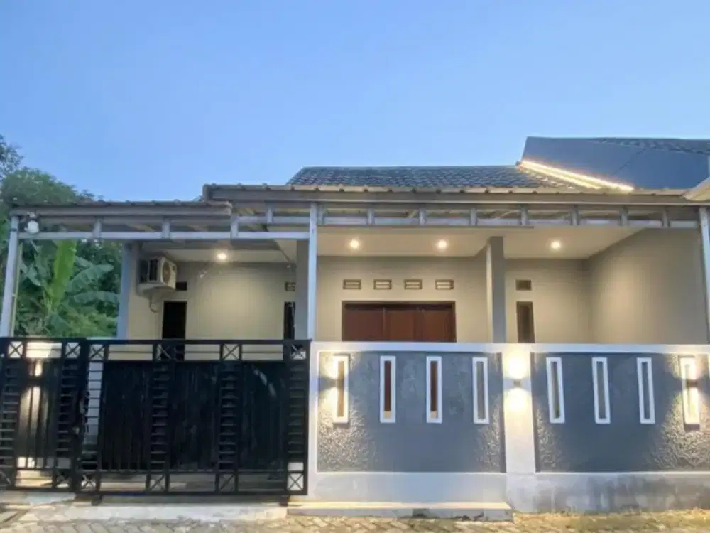 jual cepat cash only rumah layak huni lingkungan asri dan bebas banjir
