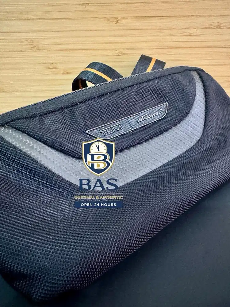 Mewah Mulus! Tas Pouch TUMI x McLaren Original Ballistic Nylon
