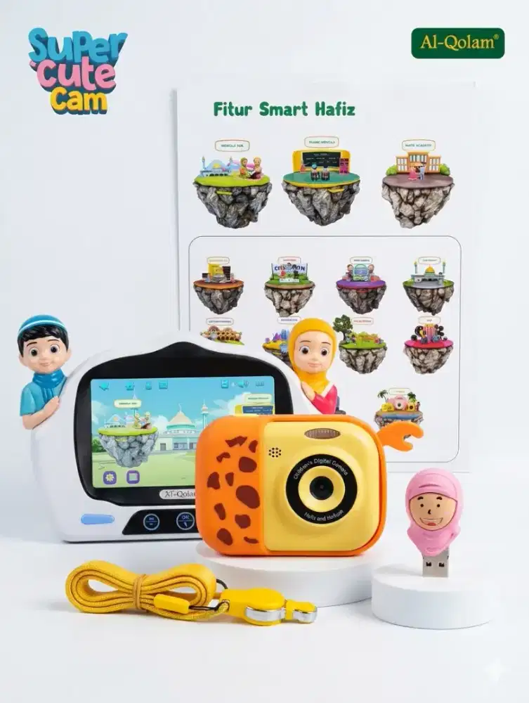 Smart Hafiz V6 Al Qolam + Kamera + USB V6