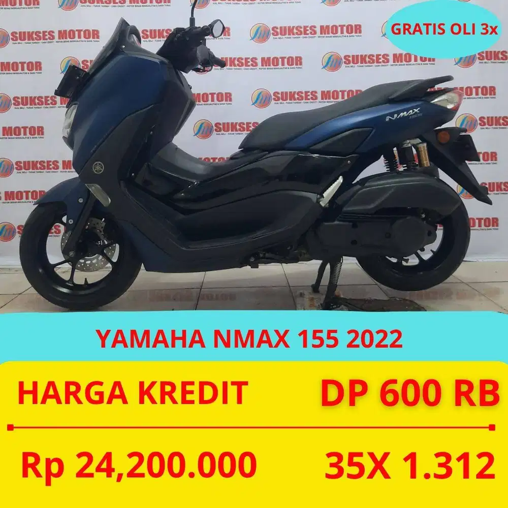 YAMAHA NMAX 155 2022 DP MURAH 600 RIBU GUYS