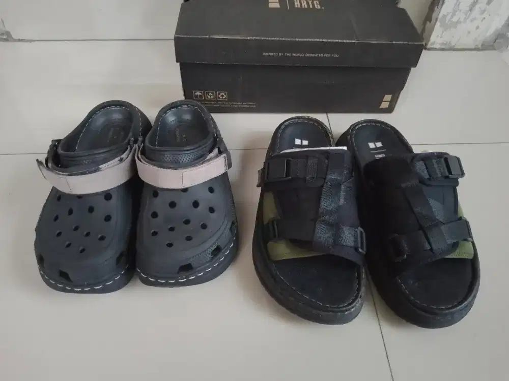 Jual Borongan Sandal Crocs Hiker , Sandal Heiden Heritage