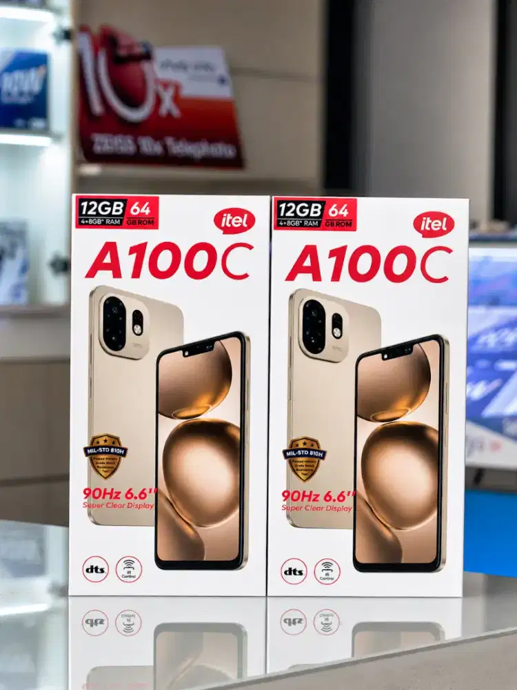Itel A100c 4/64GB (new)*Bisa Cod, Fastrespon WhatsApp