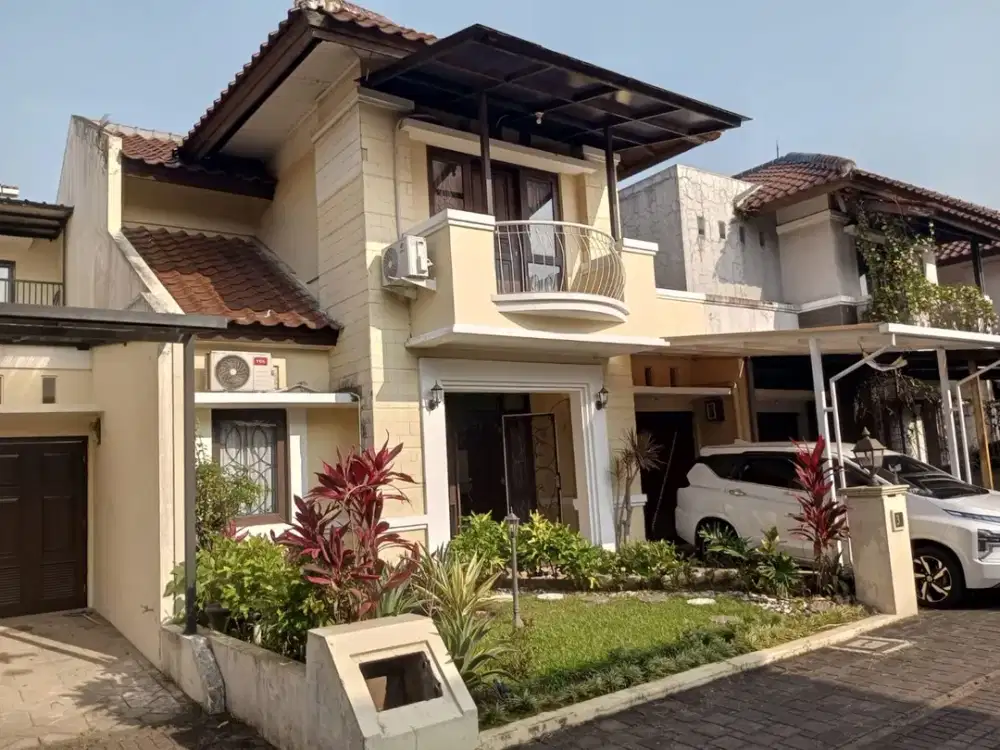 Bisa Jual / Sewa Rumah Siap Huni Full Furnished di Kota Baru Parahyangan , Lokasi Super Strategis