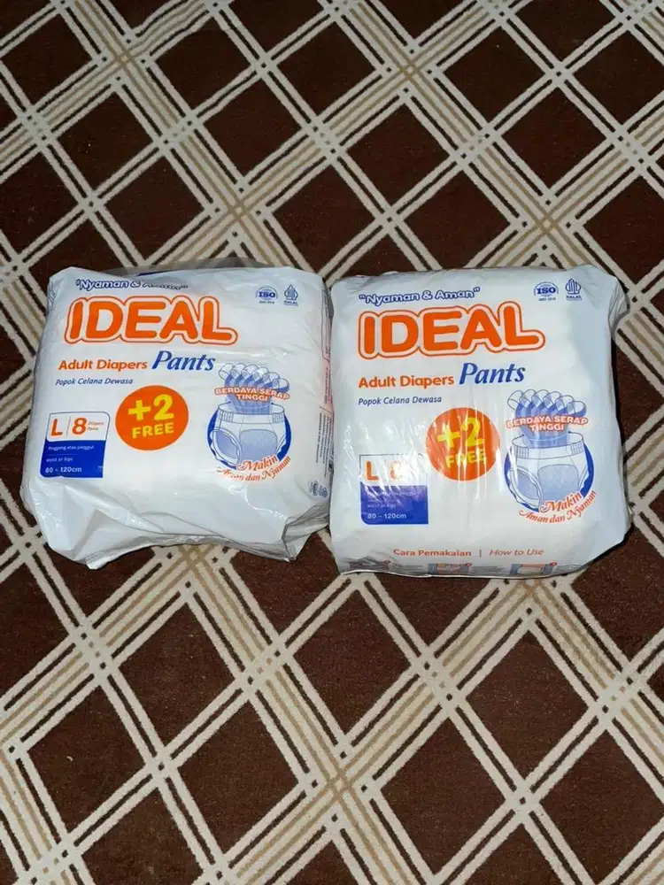 Paket 2 Ball Popok Ideal Dewasa Ukuran L