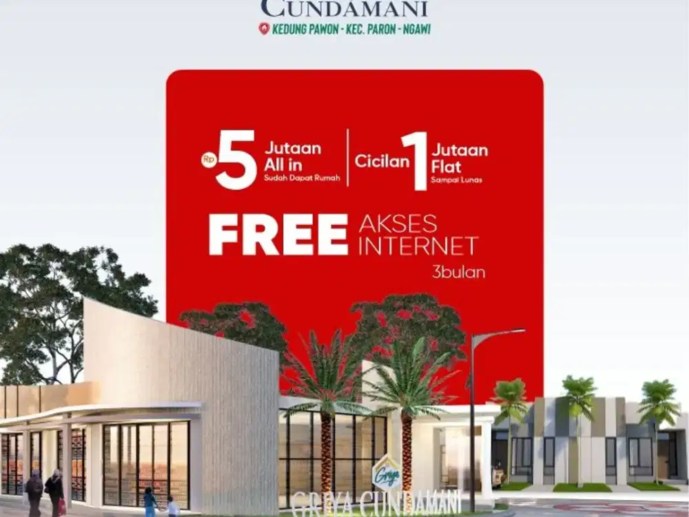 PROMO DP 5 JUTAAN AJA BISA PUNYA RUMAH DISINI