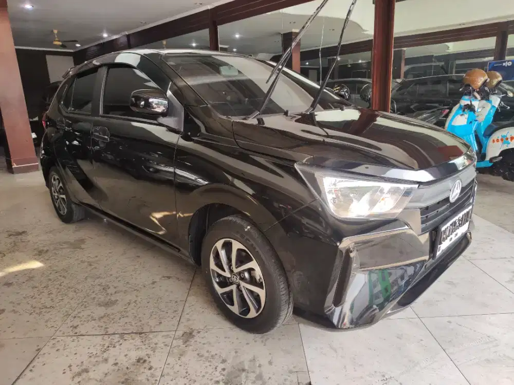 Ayla M MT 2023 Hitam Agya, Brio, datsun