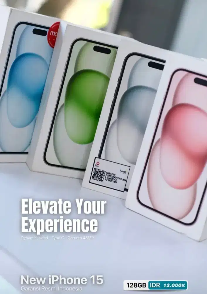 iPhone 15 new tanpa DP kredit, hanya bawa KTP