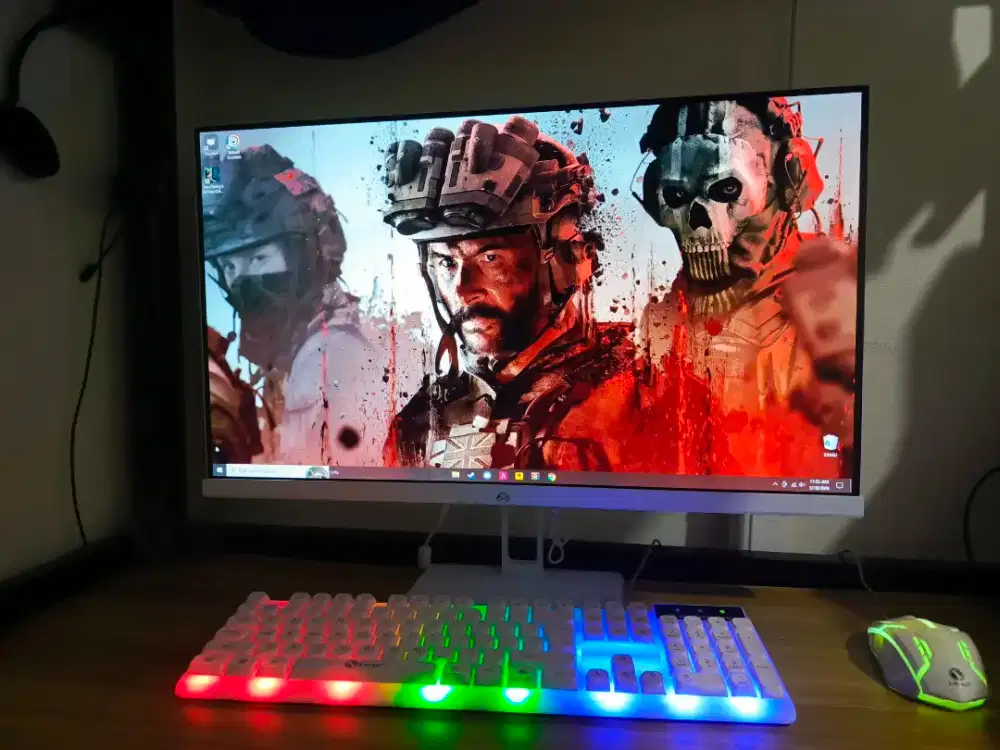 PC Gaming RGB i5 Gen 4 RAM 16GB SSD/HD Siap Pakai
