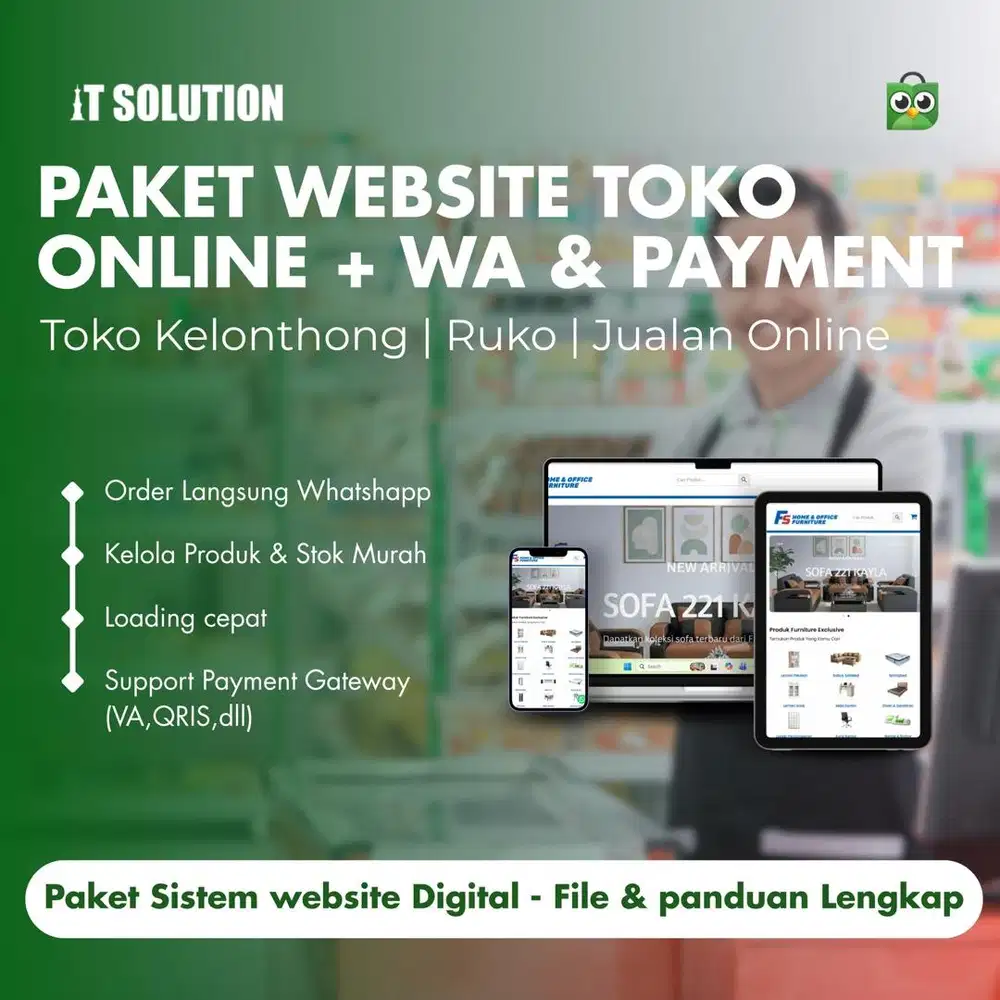 Pembuatan Website Toko Online