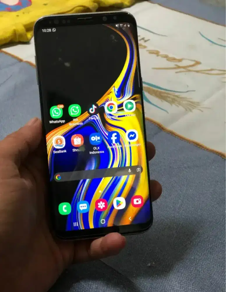 Samsung s8 plus minus rerak difoto normal