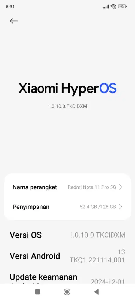 Redmi note 11 pro 5g
