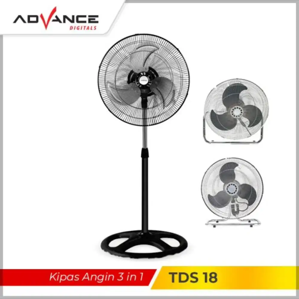 Kipas angin 18 inc baru 3in1 advance