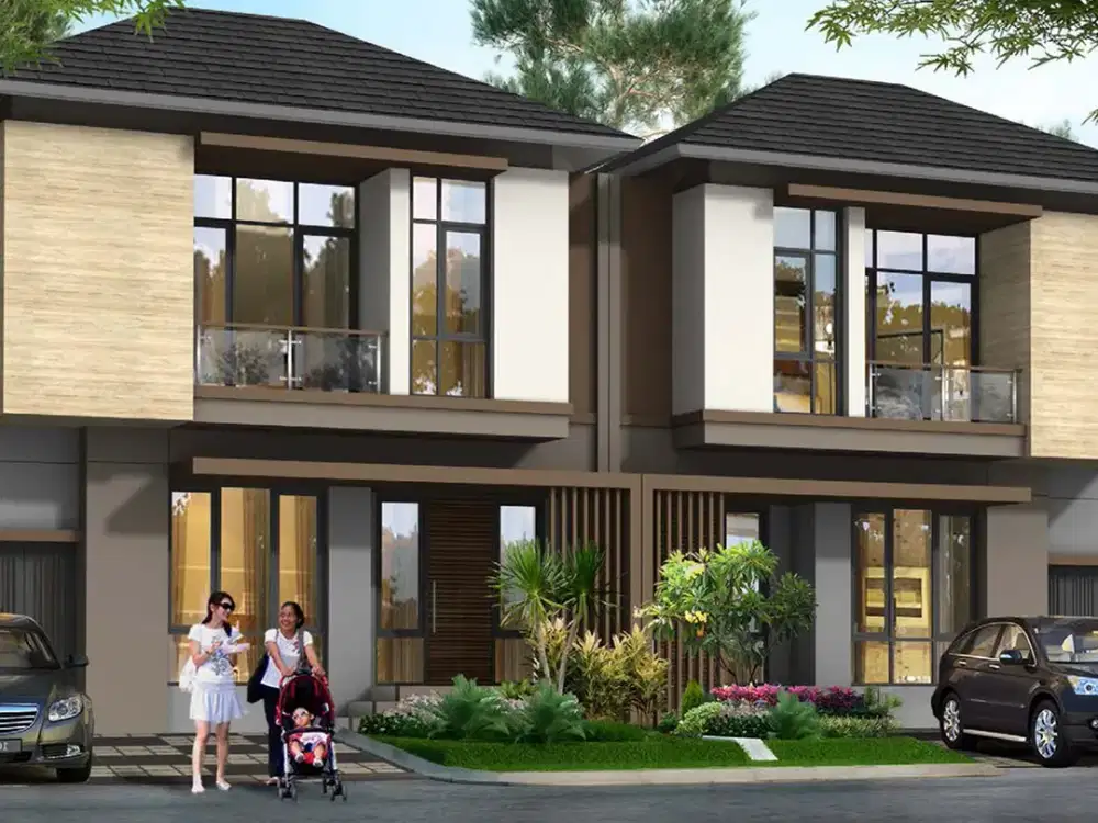 dijual rumah di kota wisata
