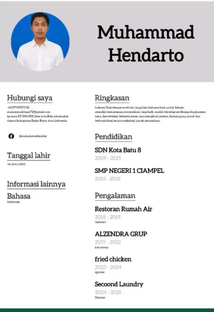 Mencari pekerjaan