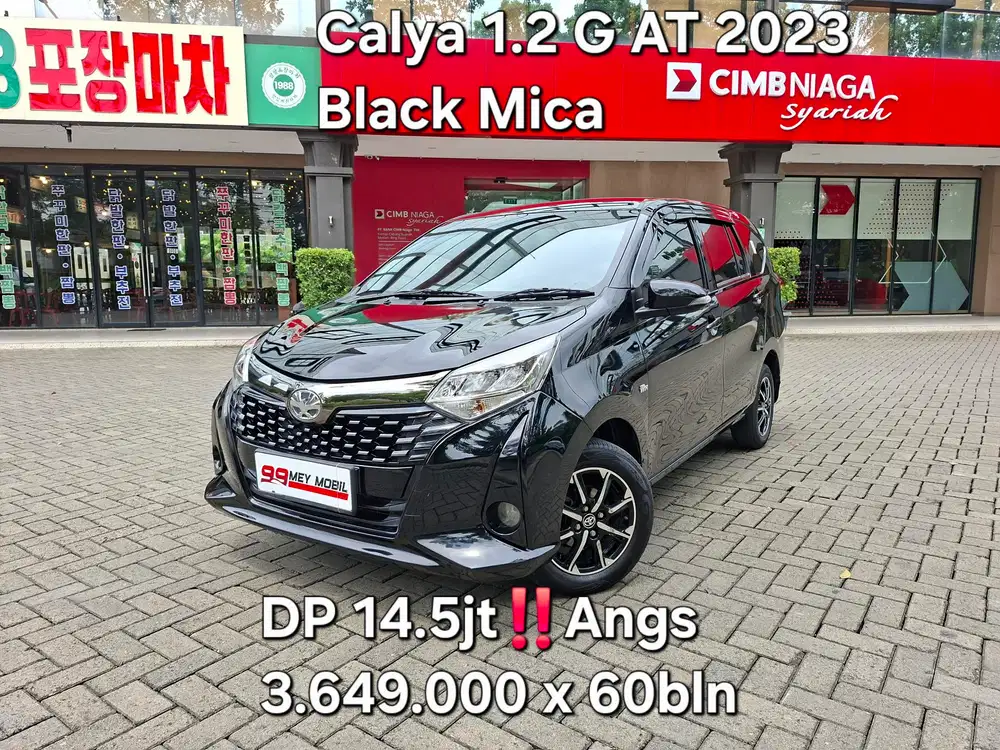 Calya 1.2 G AT 2023 Black Mica Metalik