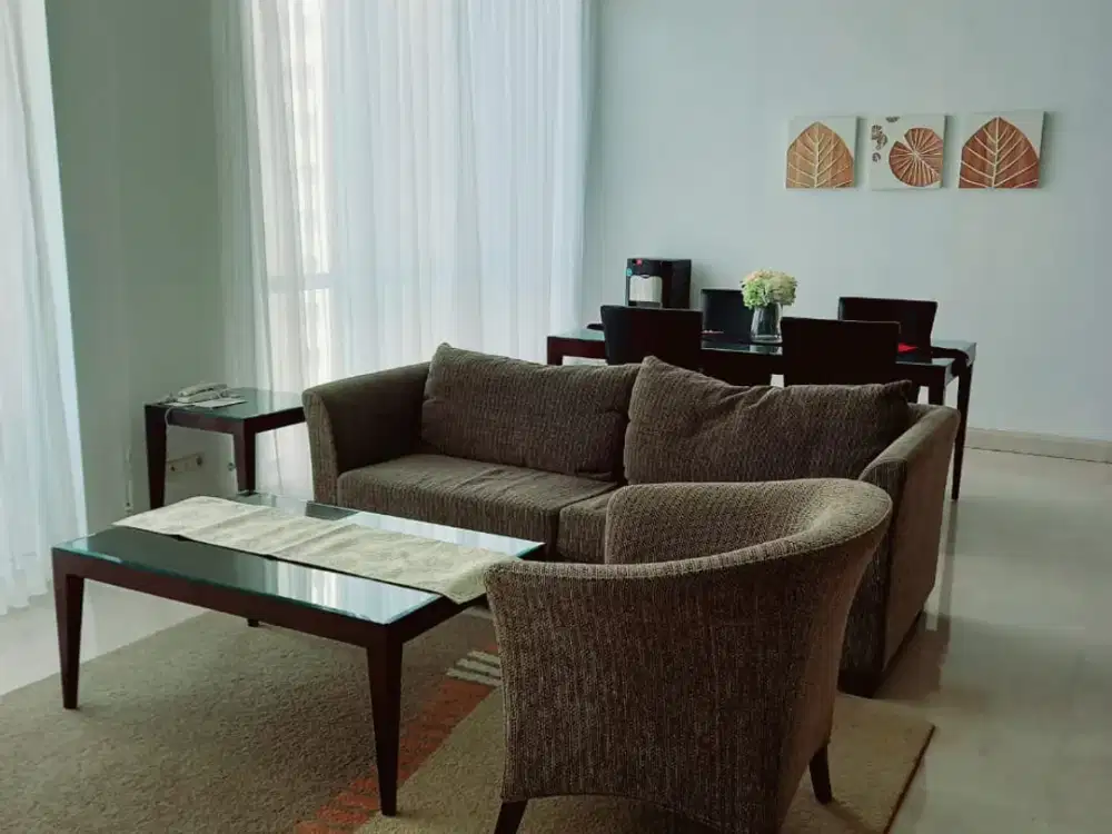 Rent Pakubuwono View Apartment With 2 Bedrooms, Furnished