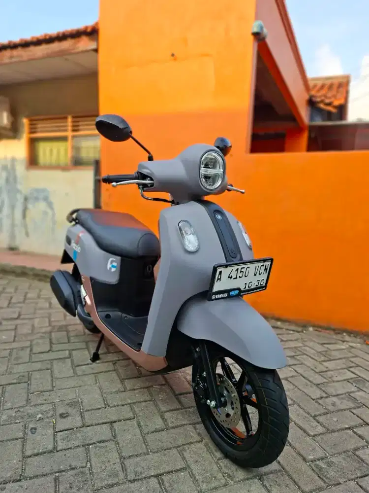 (Km 1Rb) Plat A Tangrng Yamaha Fazzio Hybrid 2025 bln 10 istimewa