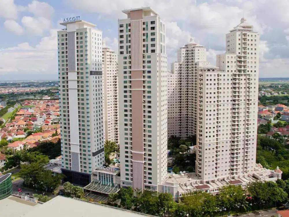 apartemen 3 BR. waterplace siap huni disewakan Pakuwon mall Surabaya barat