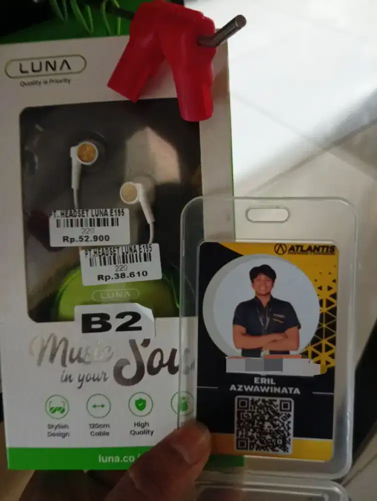 PT.HEADSET LUNA E195 l ATLANTIS DAHSYAT