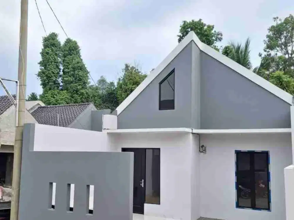 RUMAH MURAH DEKET STASIUN CASH ONLY TANAH LUAS LINGKUNGAN ASRI