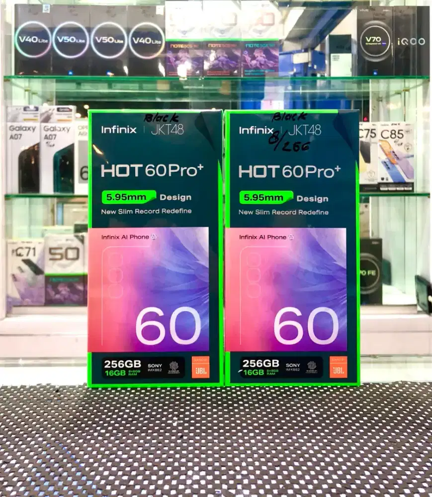 BARU..INFINIX HOT 60 Pro PLUS RAM 8+8/256 SEGEL/GARANSI RESMI.