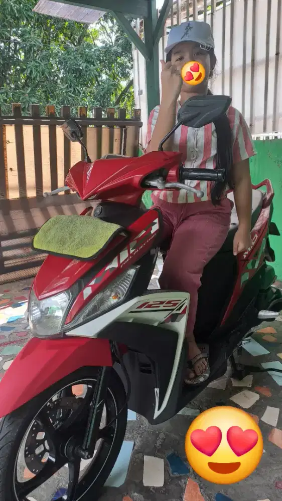 Mio M3 125 FI Bluecore B DKI jkt ex ibu ibu mesin halus enteng joz