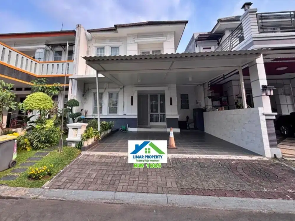 Rumah 2 Lantai Siap Huni dan Strategis di Kota Wisata Cibubur