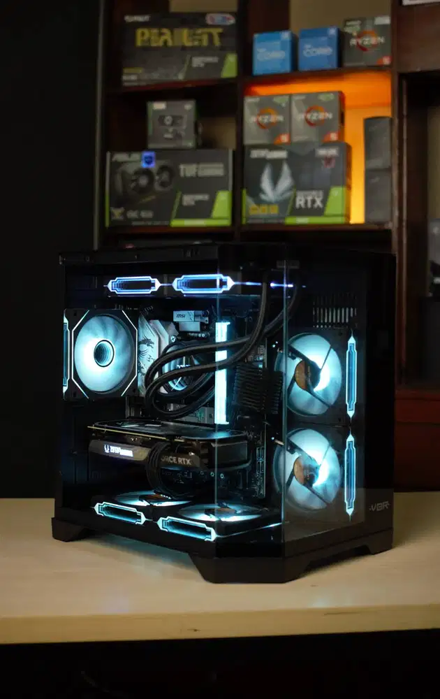 Komputer Gaming Edtting Intel Core i5 14400F RTX 5060 Ram 32GB DDR4