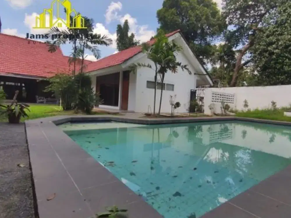 Disewakan Cepat Rumah Mewah Kemang 5+1 BR Luas 750M2 Private Pool, Kemang Jakarta Selatan
